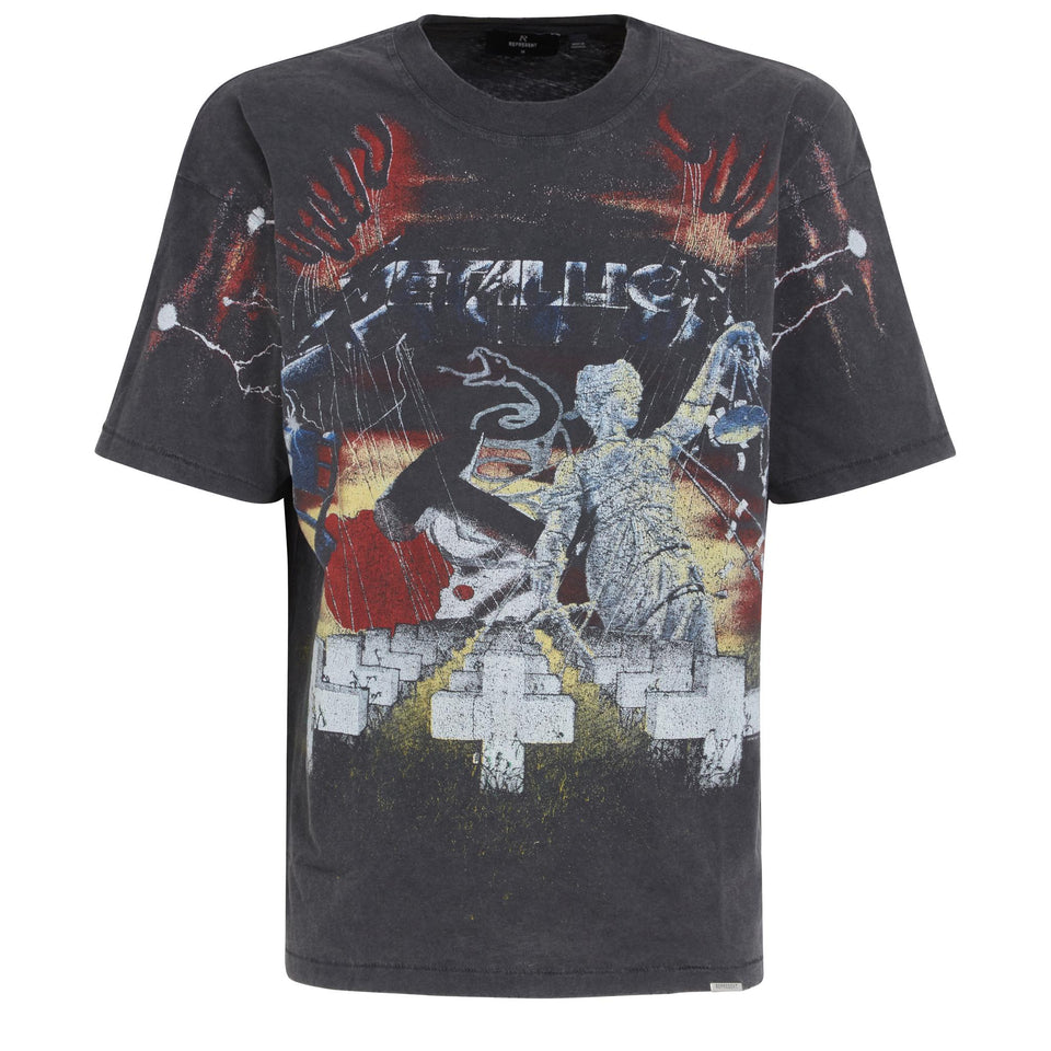 Multicolor cotton T-shirt