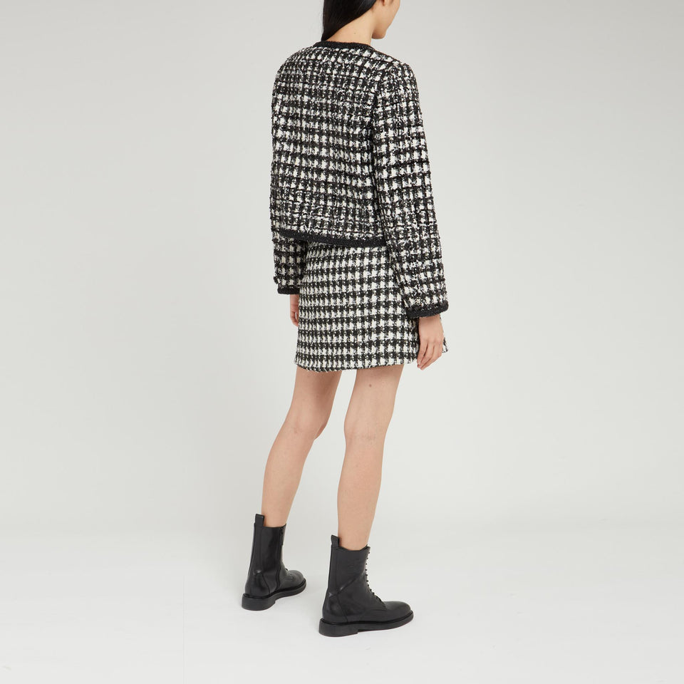 Multicolor tweed jacket