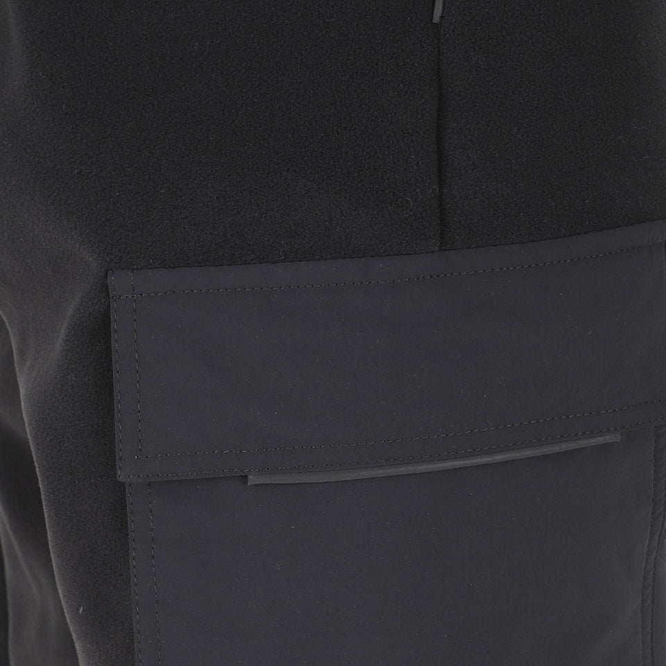 Pantalone jogger in cotone nero 8H00003 89AK8999 MONCLER 