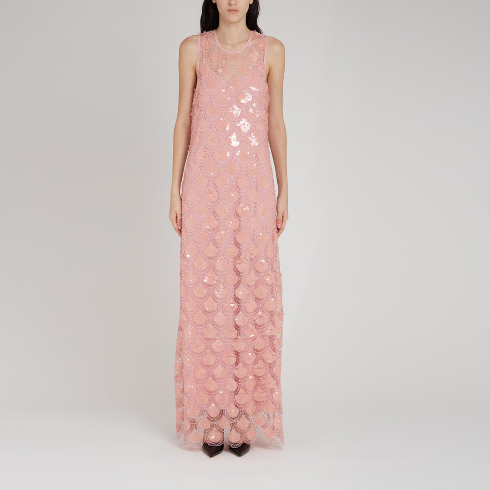 Abito "Gillia" in tessuto rosa