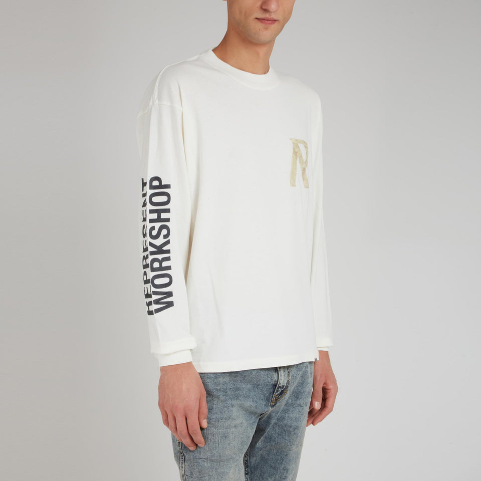 White cotton T-shirt