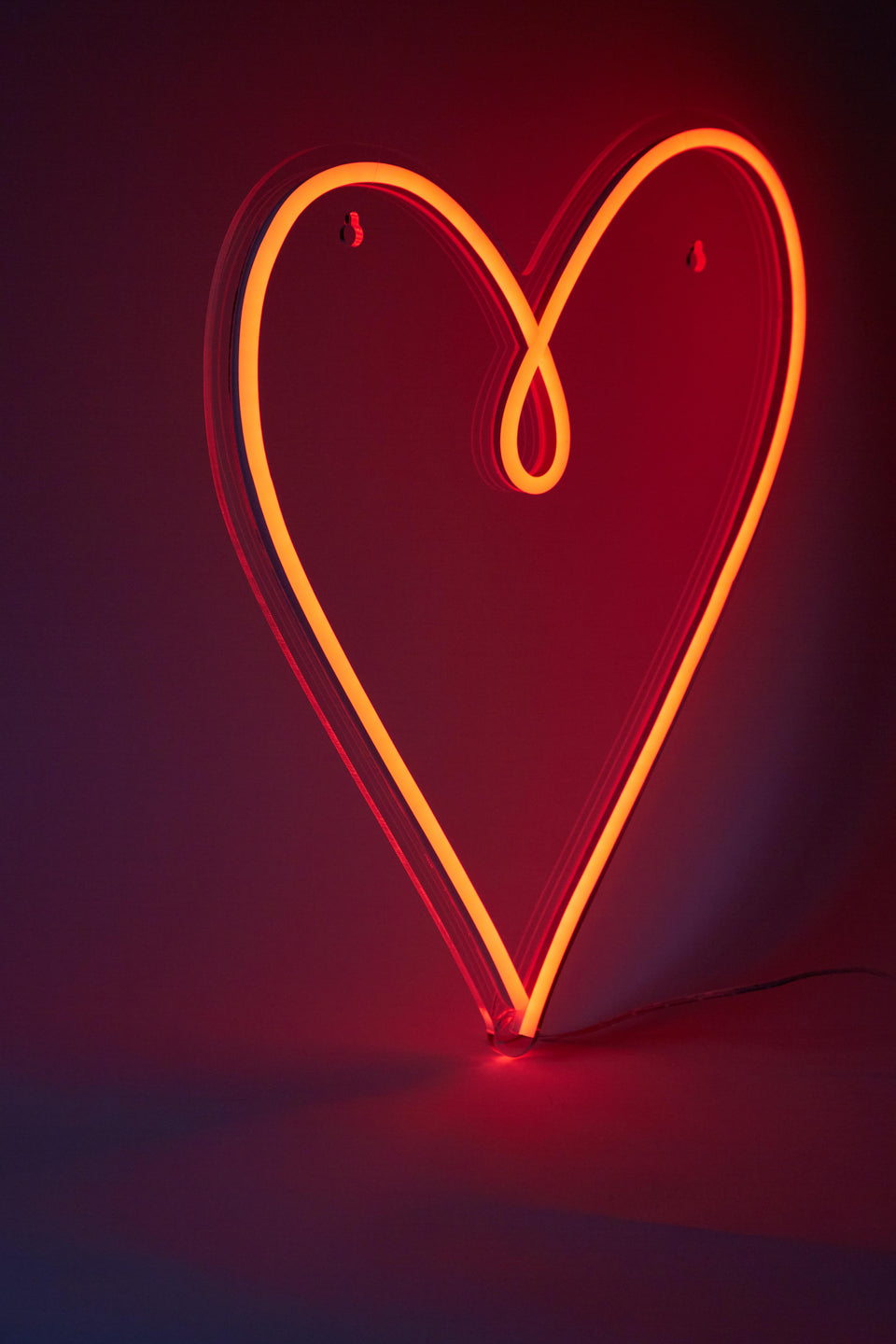 Lampada ''Heart'' a led