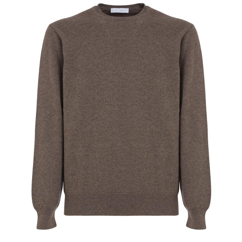 Brown cashmere sweater
