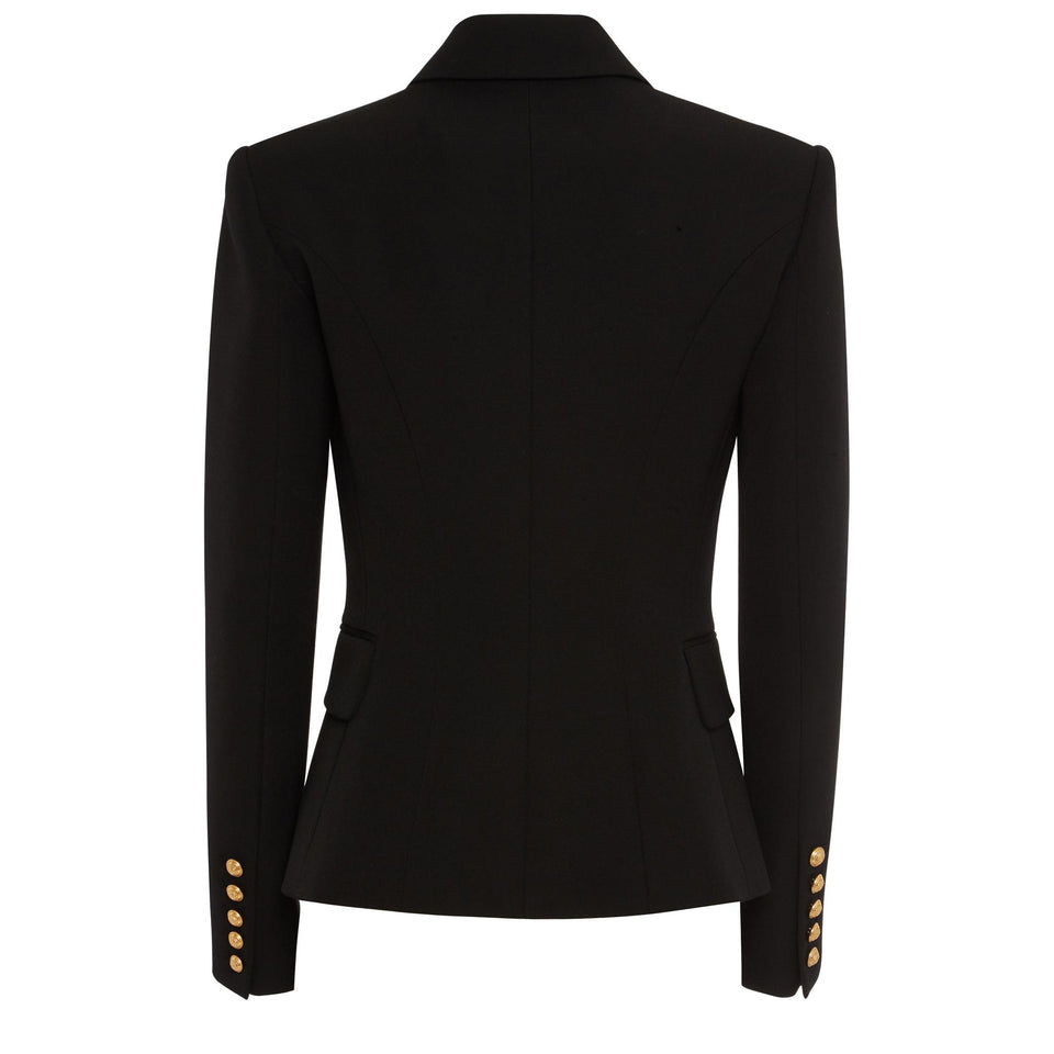 Blazer in lana nero - GIO MORETTI