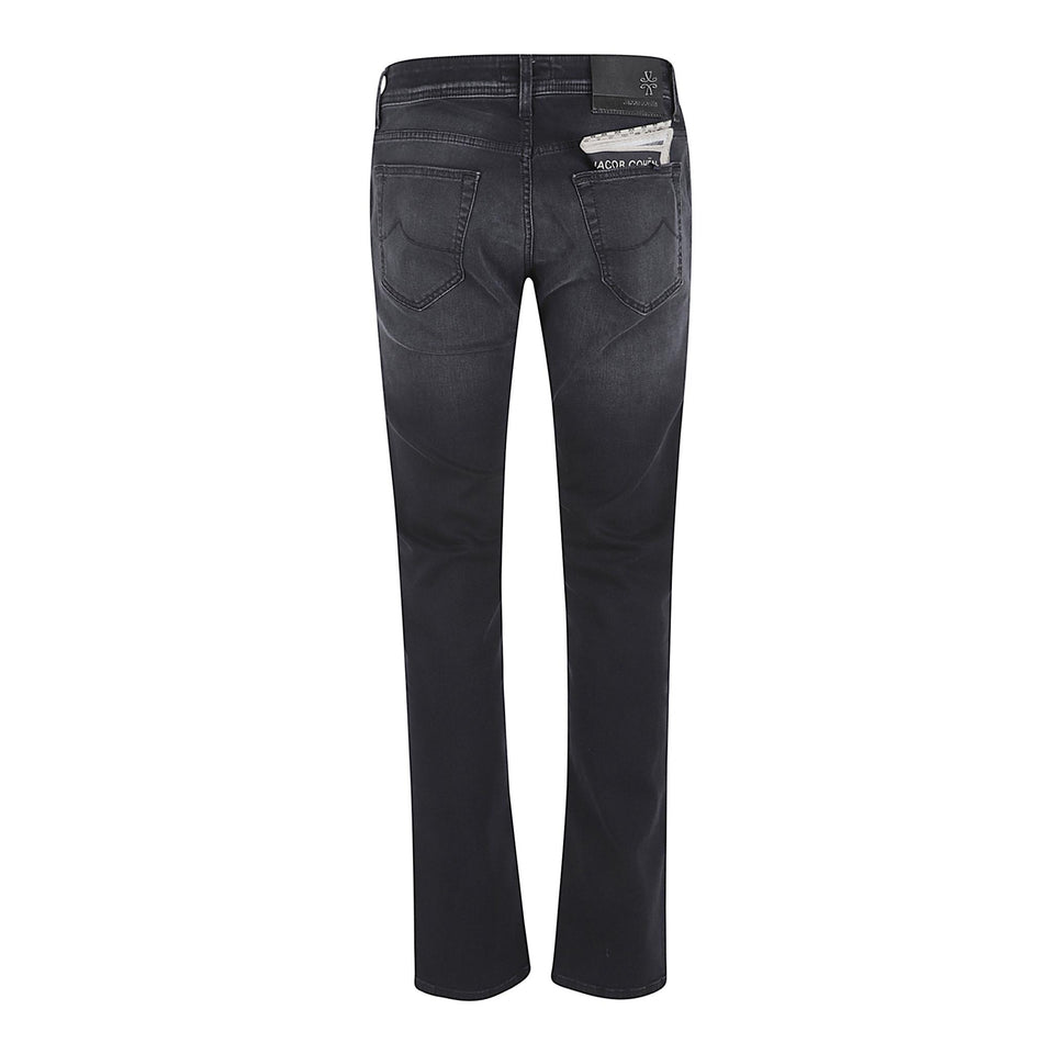 Jeans in denim nero QE006030 S3622500D JACOB COHEN 