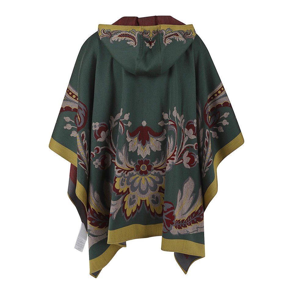 Mantella in lana multicolor WRBD0027 AQ291X0826 ETRO 