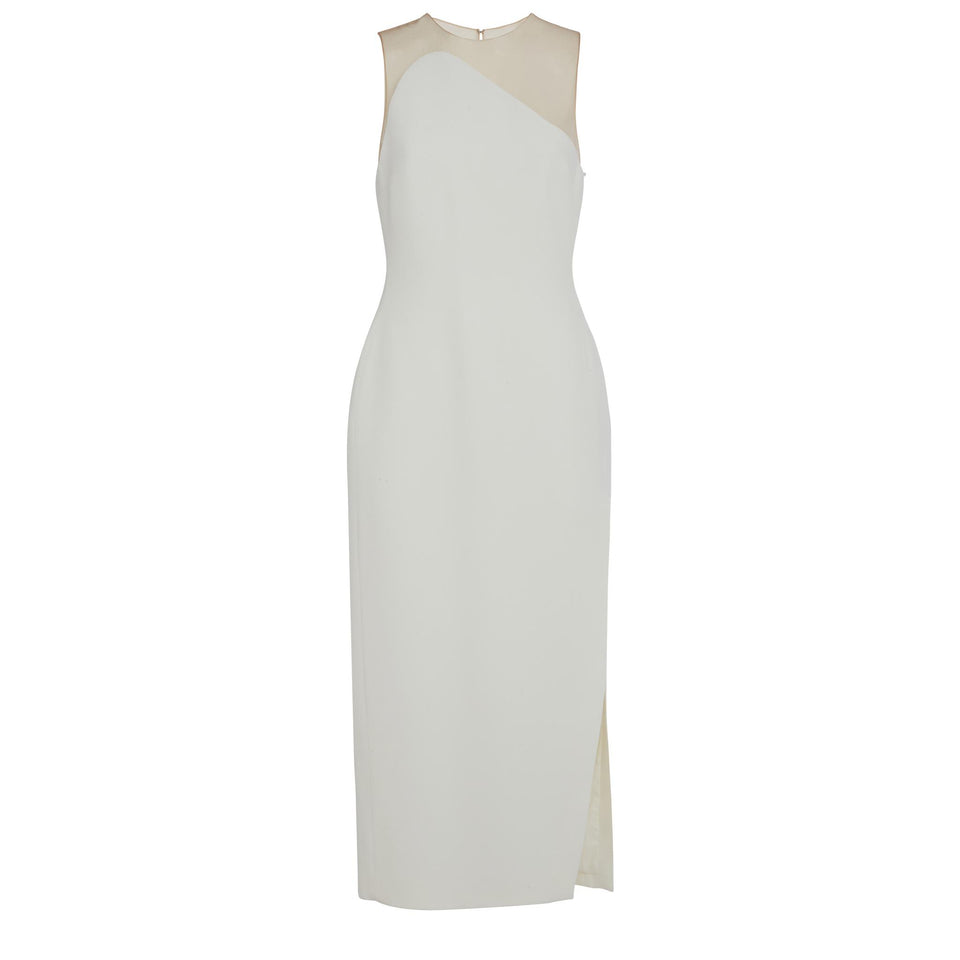 Abito in tessuto bianco