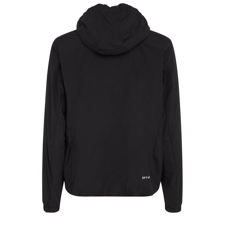 "Bissen" jacket in black technical fabric