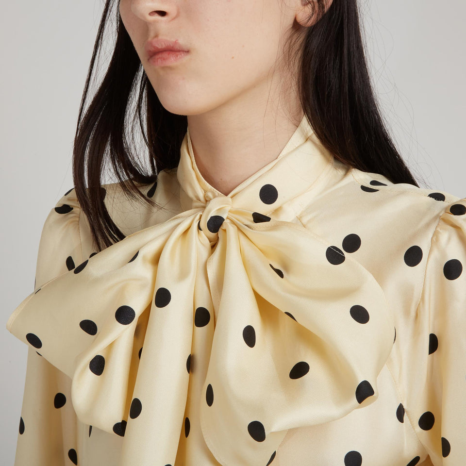 Camicia in tessuto bianca