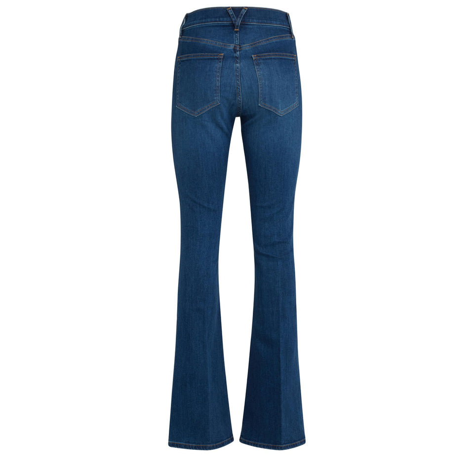 Jeans "Beverly" in denim blu