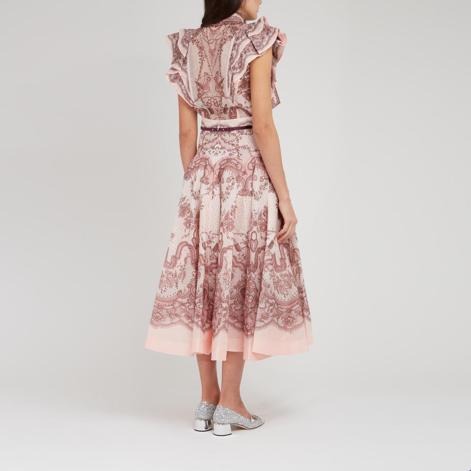 "Crush" Shirt in Pink Linen