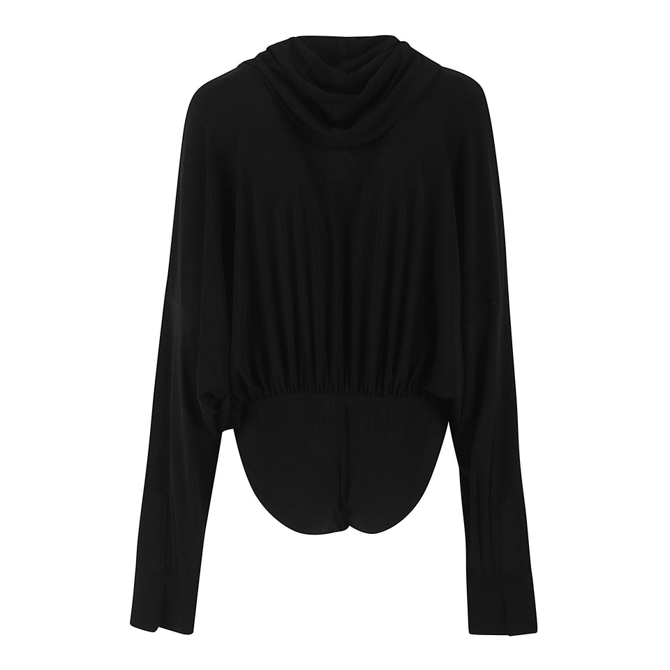 Body in tessuto nero KK325BPLQ97 001 NORMA KAMALI 