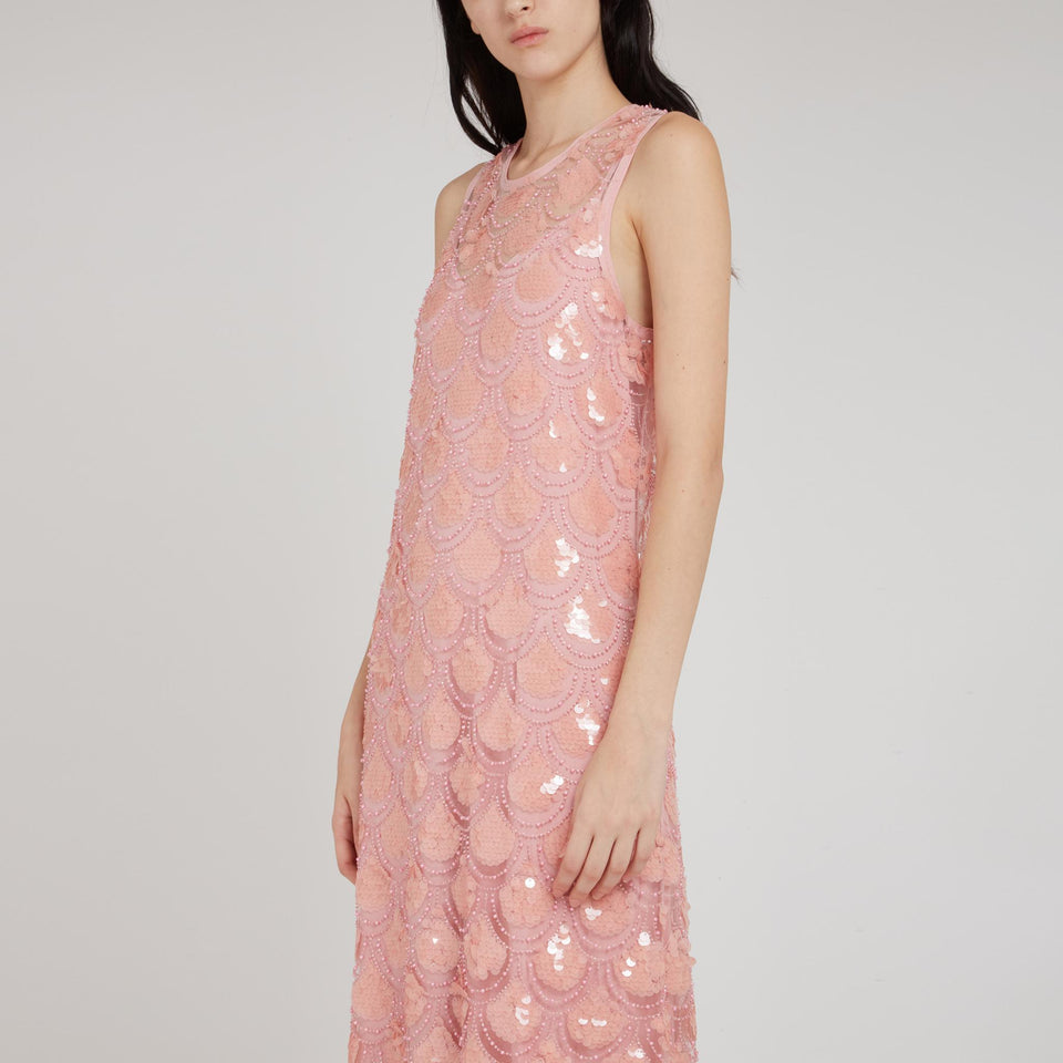 Abito "Gillia" in tessuto rosa