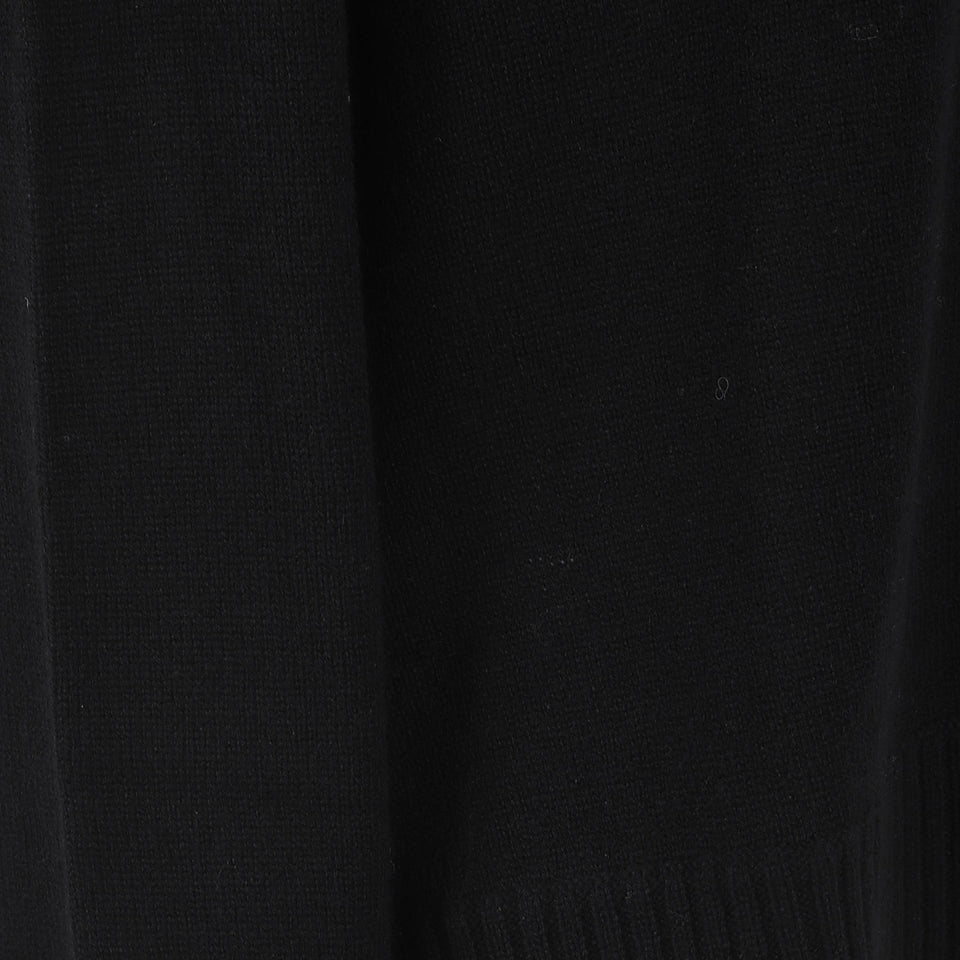 Maglia in cashmere nera 255 1117390 ALLUDE 