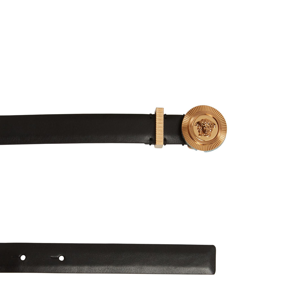 Cintura in pelle nera - GIO MORETTI