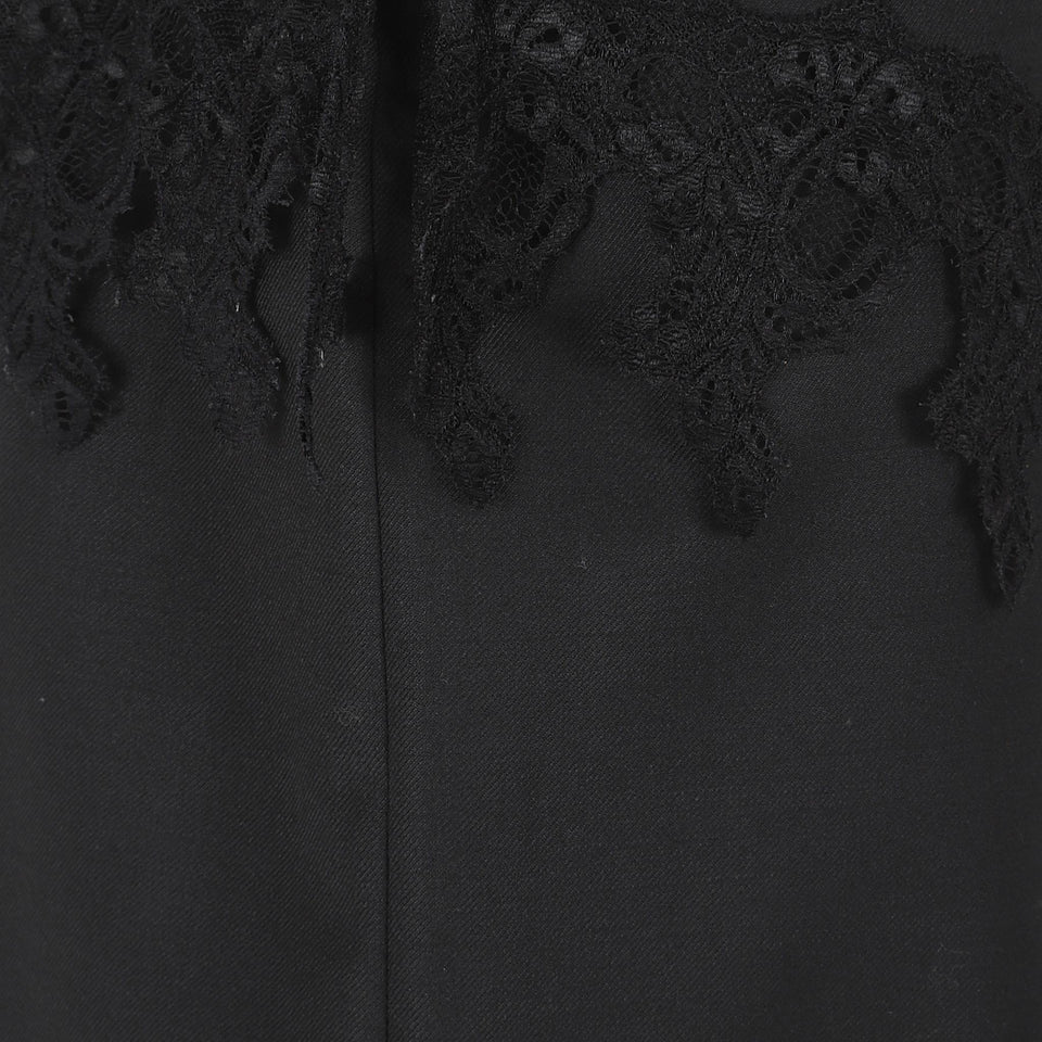 Gonna in lana nera 2G268A N0990 BLUMARINE 