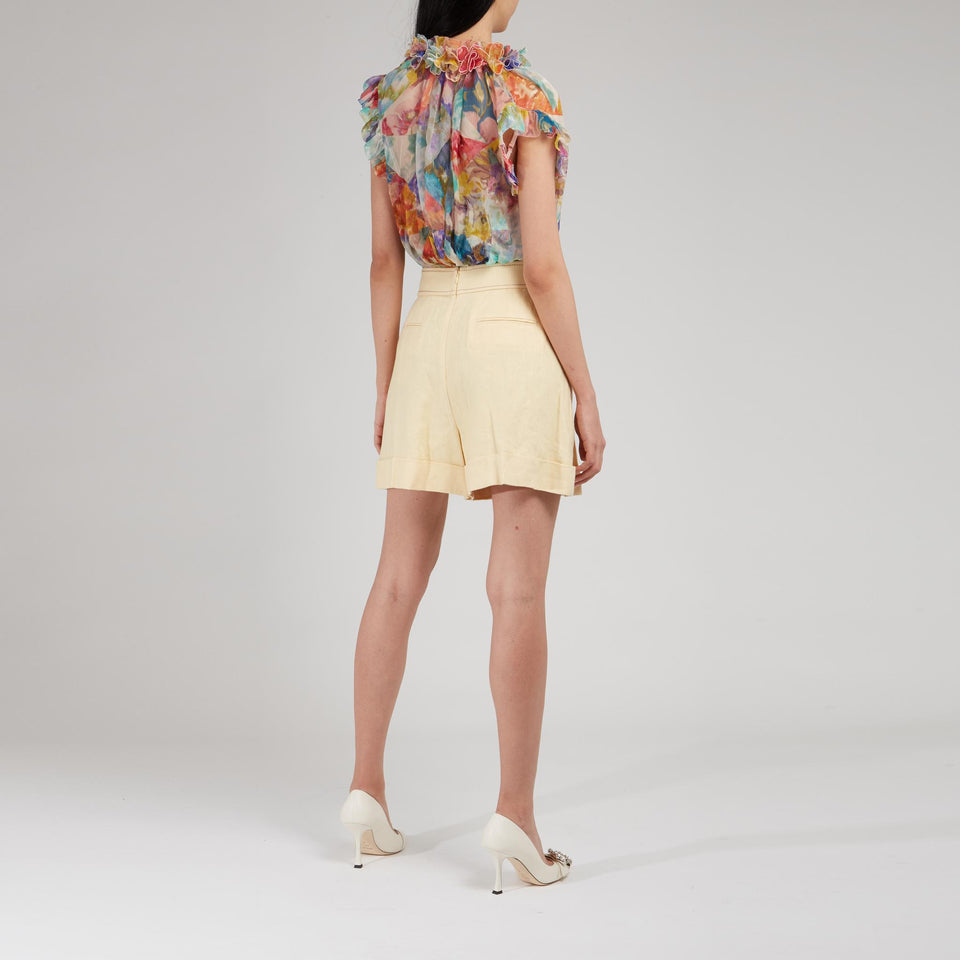 Blusa in seta multicolor - GIO MORETTI