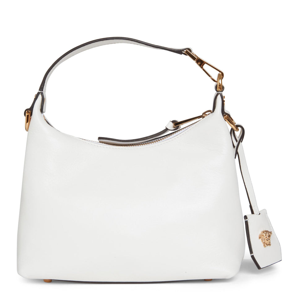 White leather 'Hobo' bag