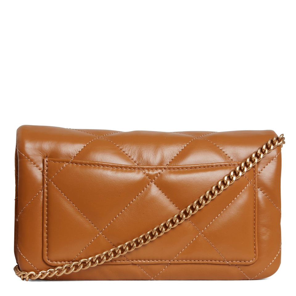 Portafoglio ''Kira'' in pelle marrone 158624 202 TORY BURCH 