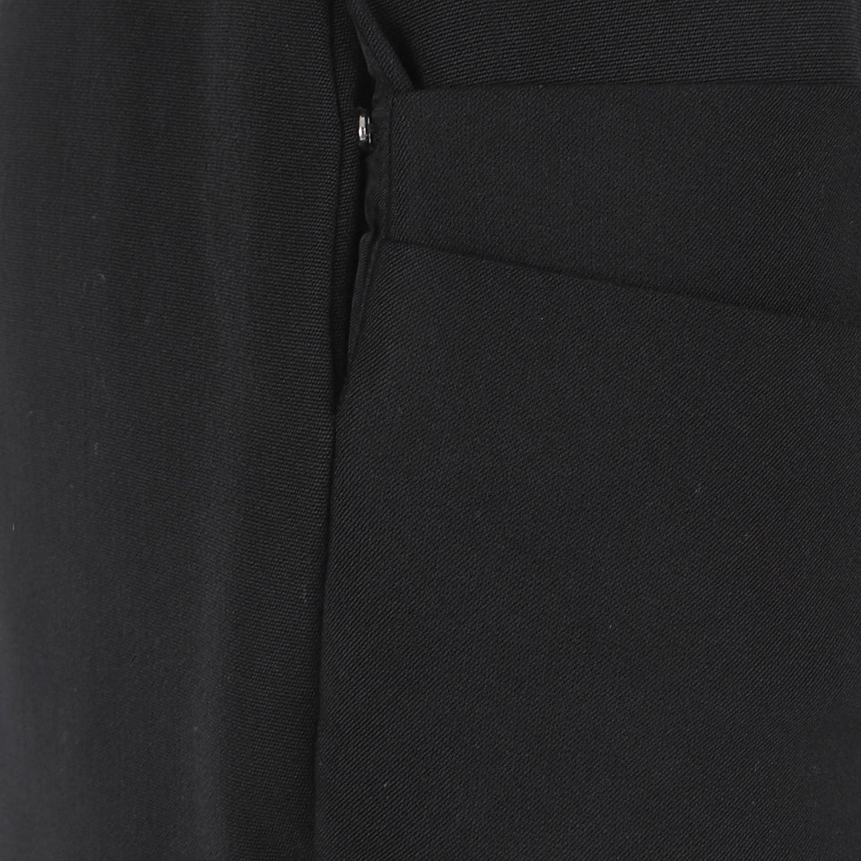 Mini gonna in tessuto nera S0197PF25 BLACK ALEX PERRY 