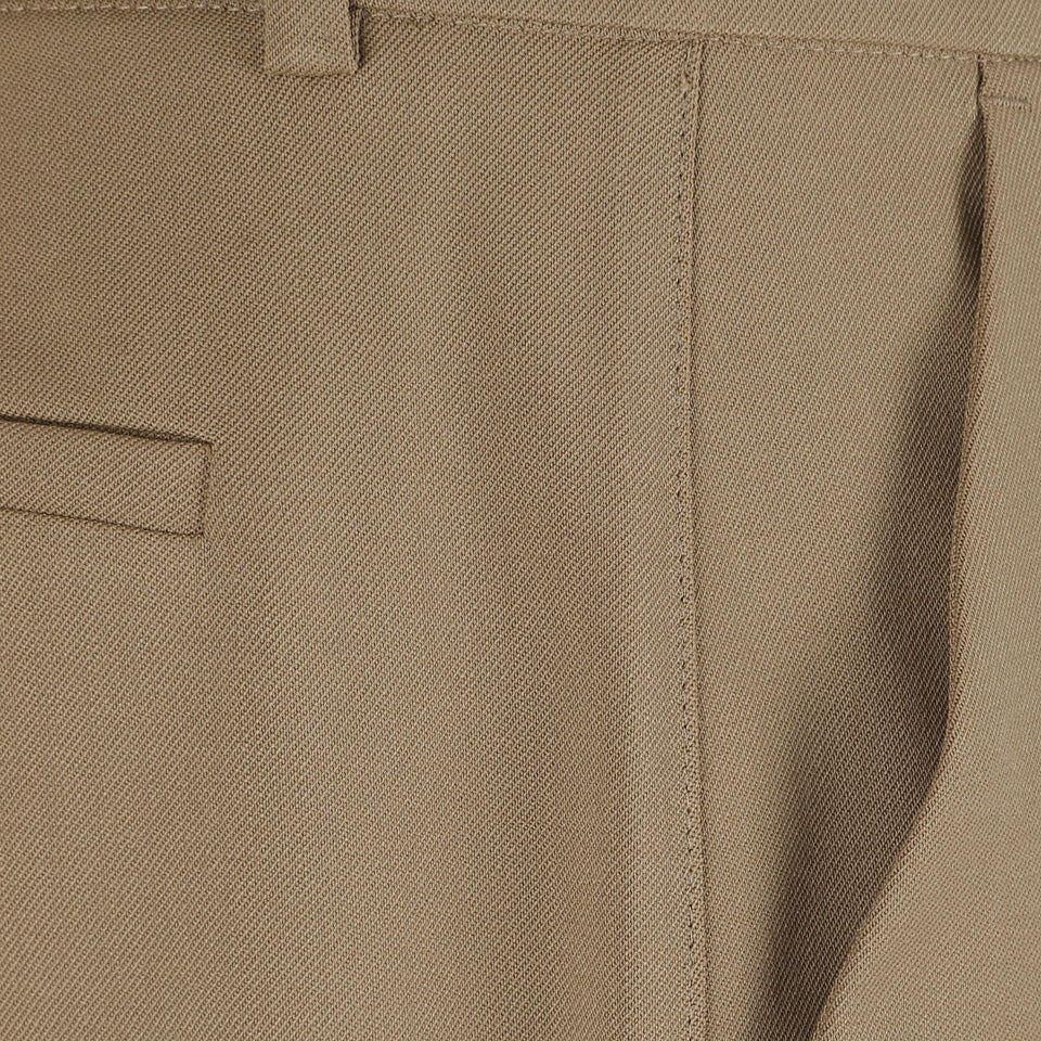 Pantalone sartoriale in lana beige D231491 LILIUXY25006 P.A.R.O.S.H. 