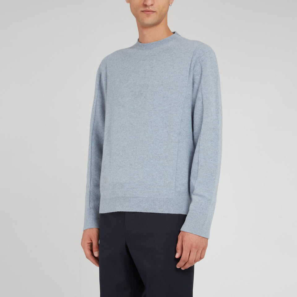 Maglia in lana azzurra