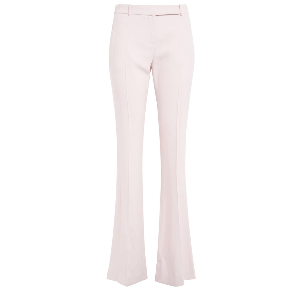 Pantalone in crèpe rosa - GIO MORETTI