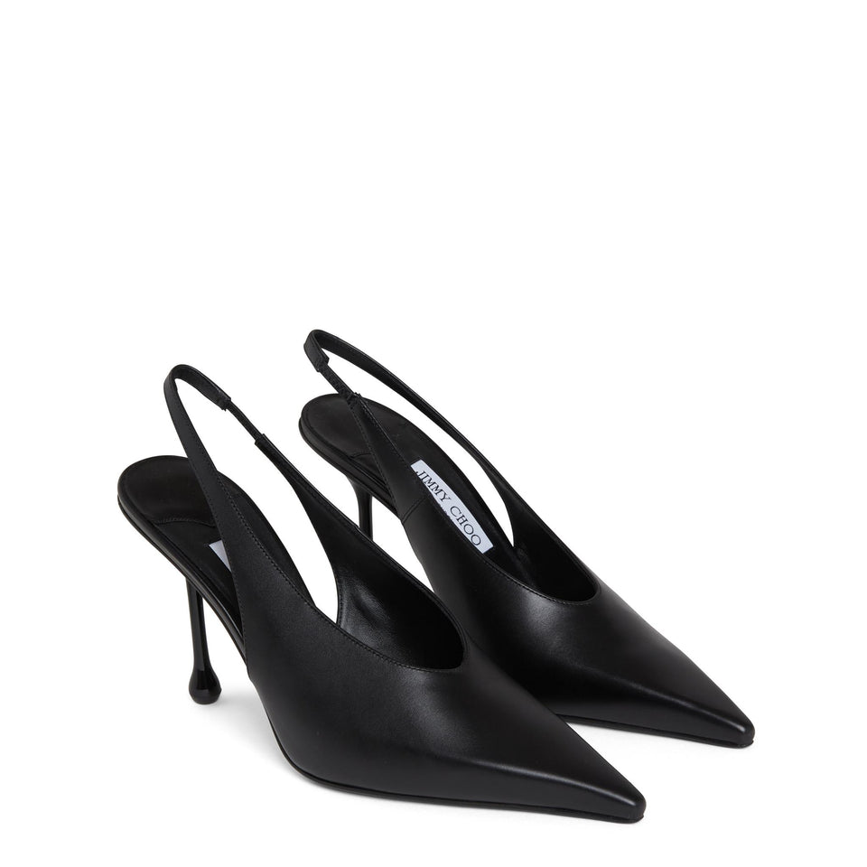 Decolletè "Isa 95''  in pelle nera ISA95 CLFBLACK JIMMY CHOO 