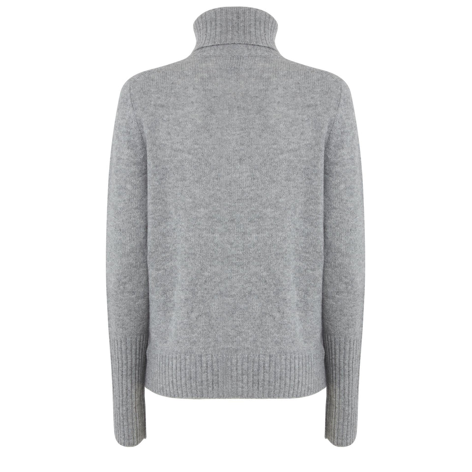 Maglia in cashmere grigia