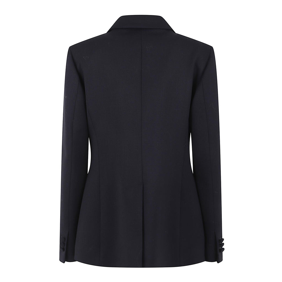 Giacca mono petto in lana blu D420064 LILIUXY25012 P.A.R.O.S.H. 