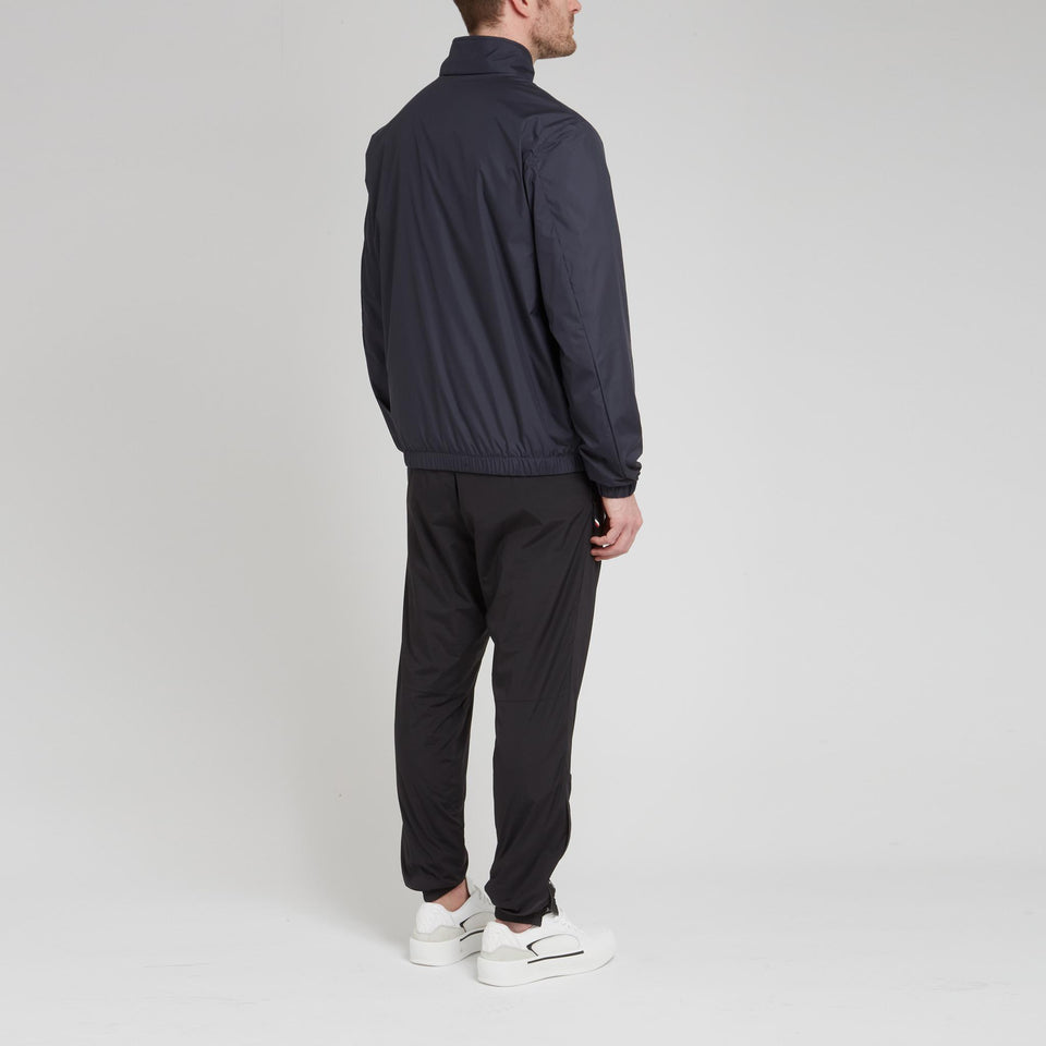 "Meidassa" jacket in blue fabric