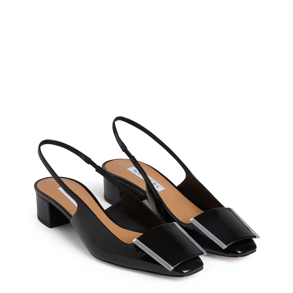 Dècolletè ''Shibuya'' in vernice nera SHYMIDL1 PAT000 AQUAZZURA 