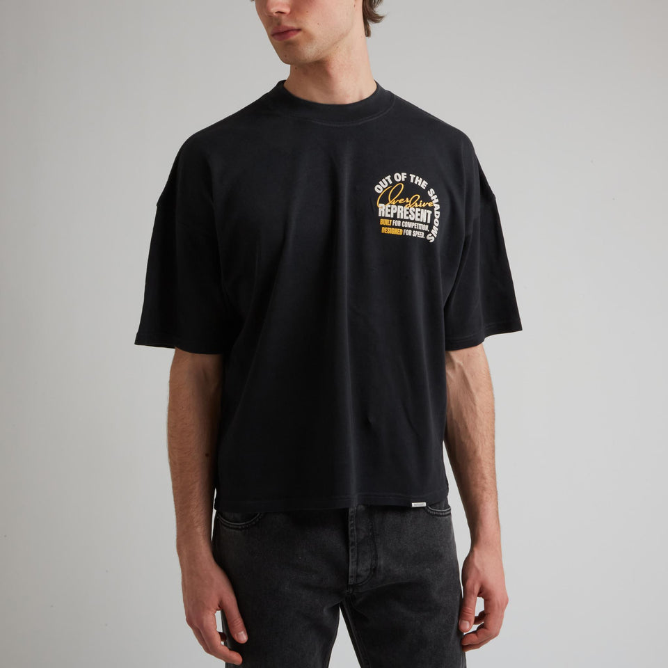 T-shirt in cotone nera