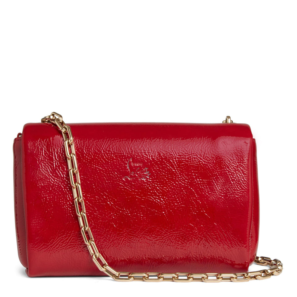 "Loubi54" bag in red leather