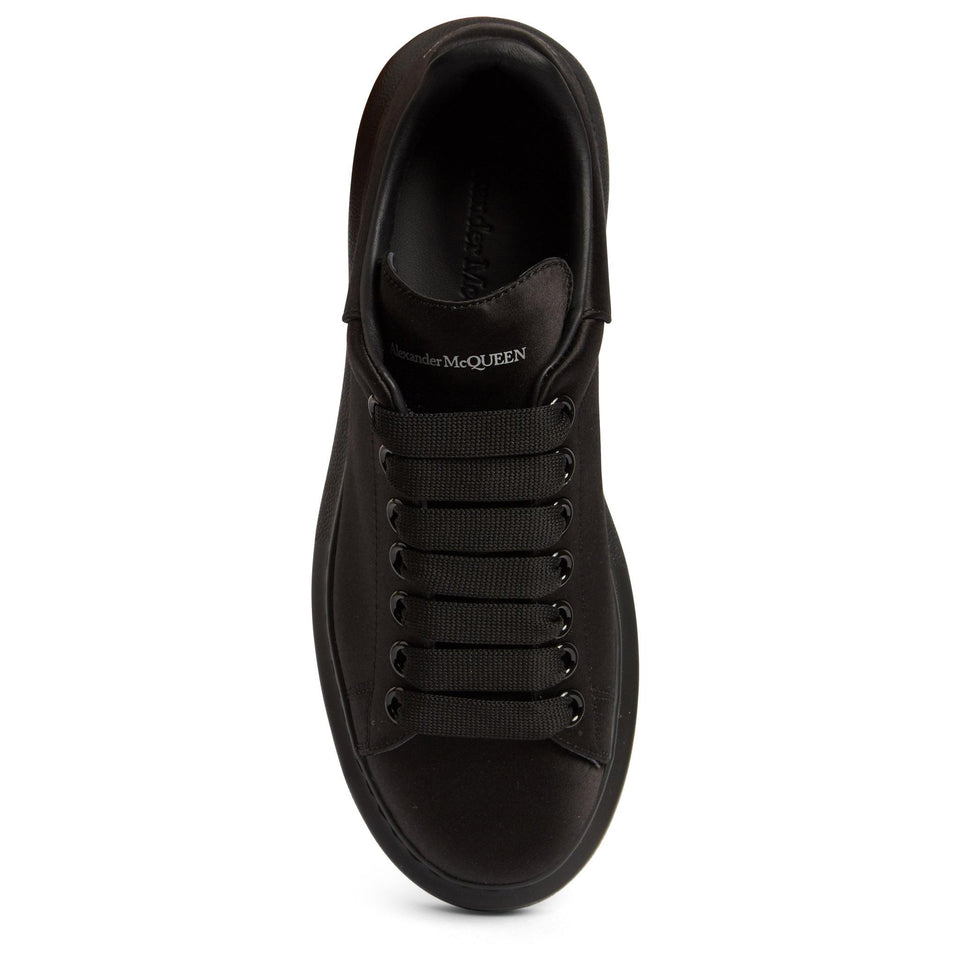 Sneaker in raso nera 708073 W4AC01000 ALEXANDER MCQUEEN 