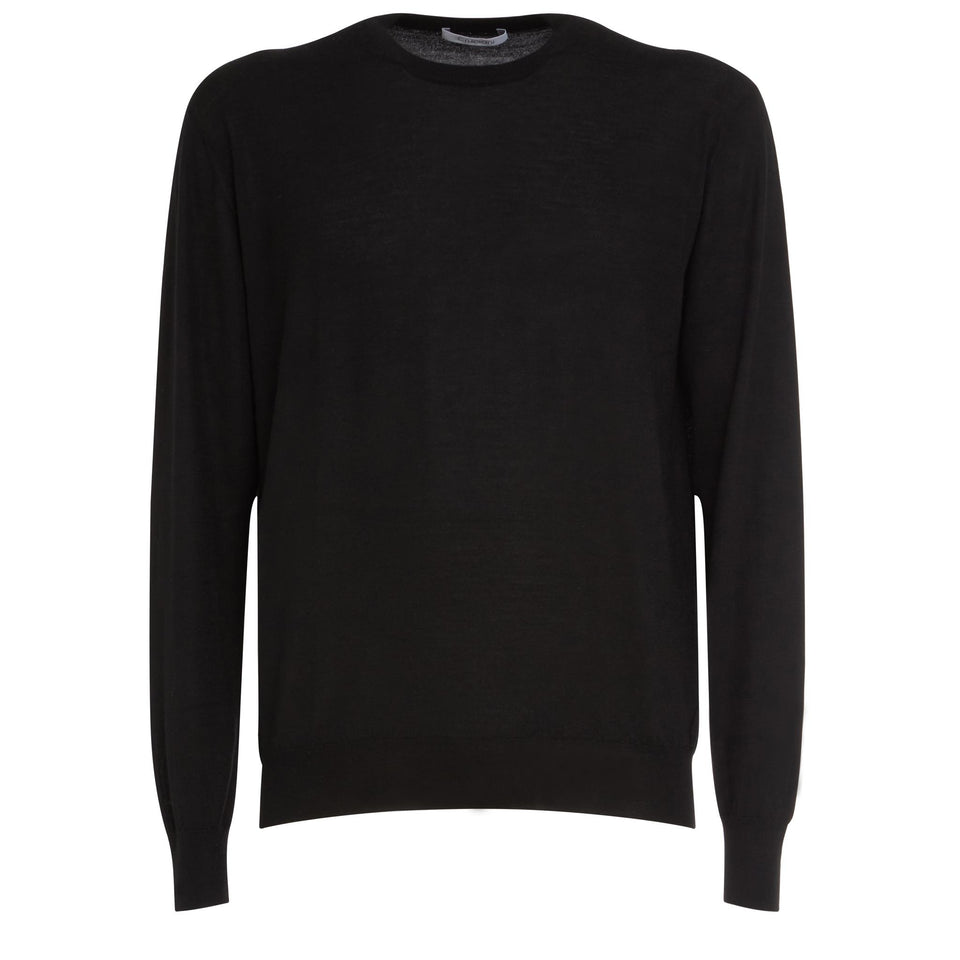 Maglia in cashmere nera 10A21GC01 30060 CRUCIANI 