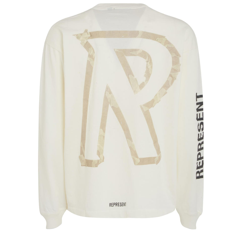 White cotton T-shirt