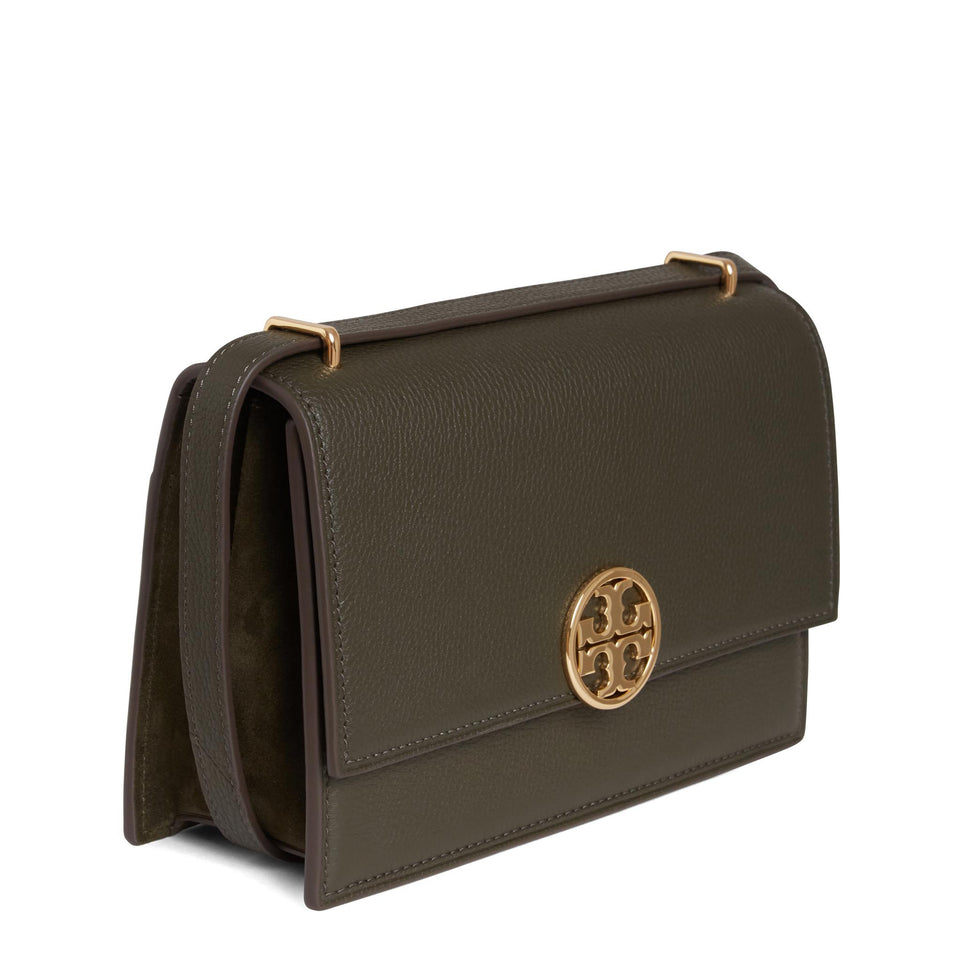 Borsa a spalla "Miller" in pelle marrone 154675 302 TORY BURCH 