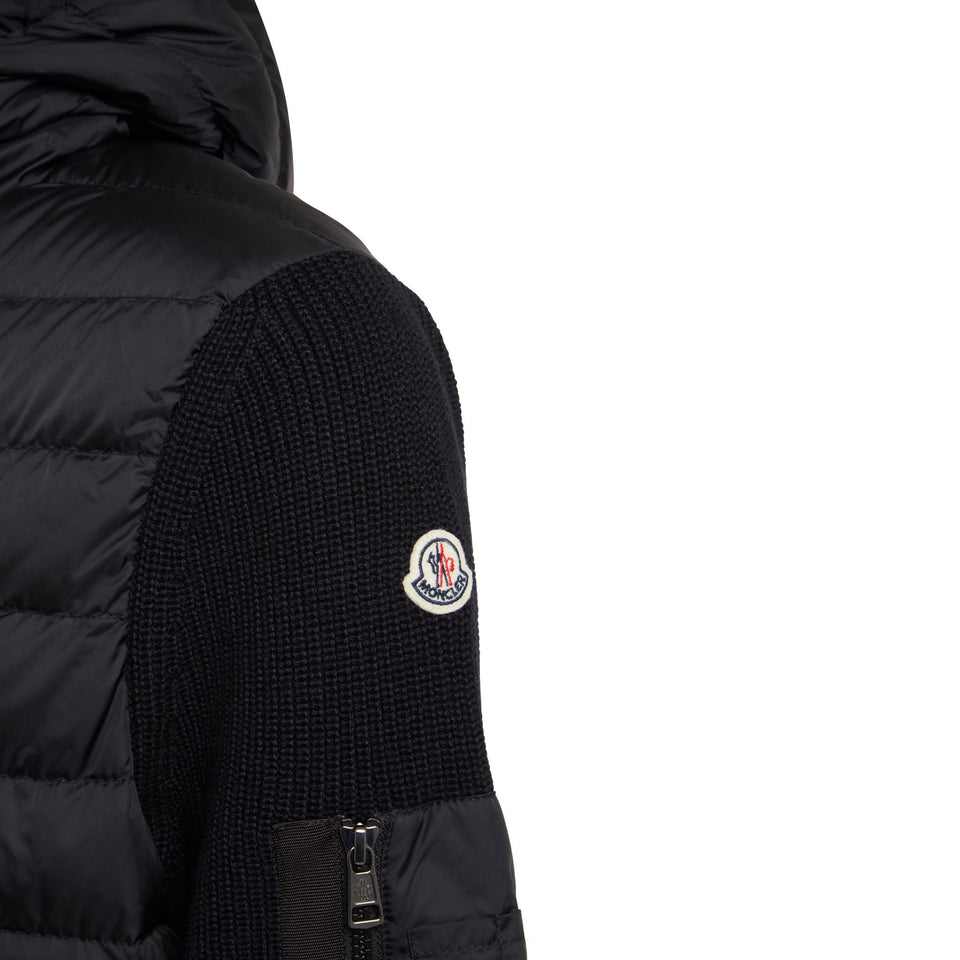 Cardigan in tessuto nero - GIO MORETTI