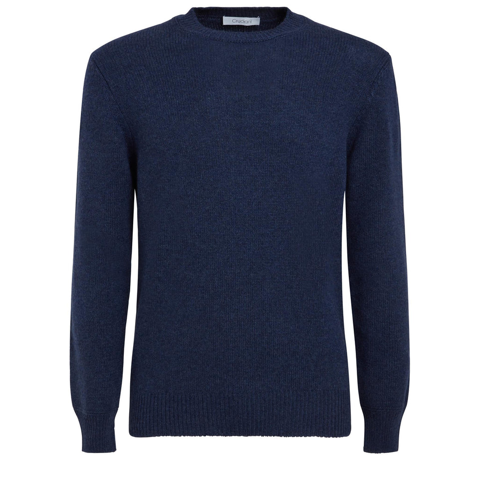 Blue cashmere sweater