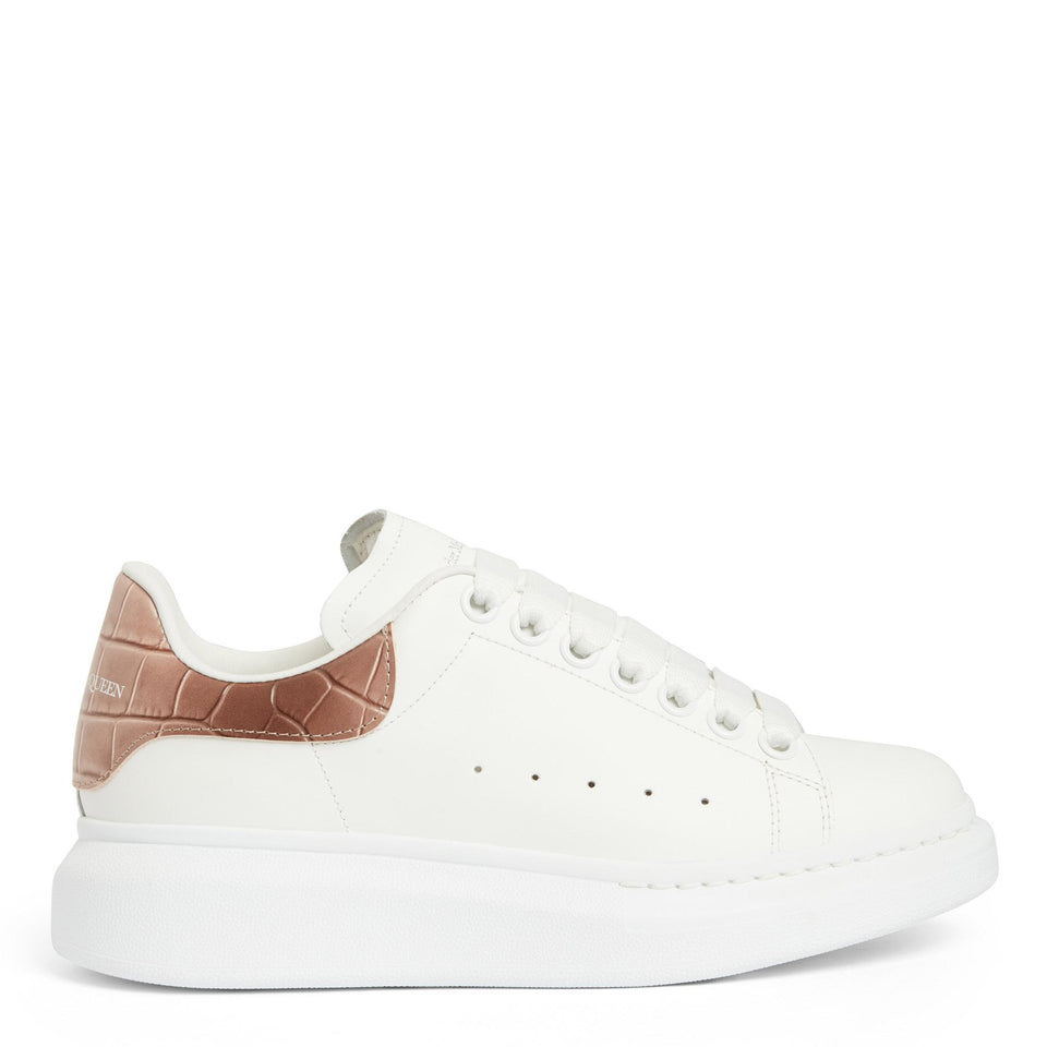 Sneakers oversize in pelle bianca 553770 WICG69886 ALEXANDER MCQUEEN 