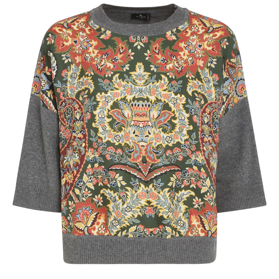 Maglia in lana multicolor