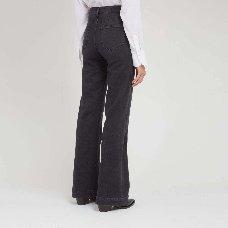 Jeans "Leenah" in denim neri