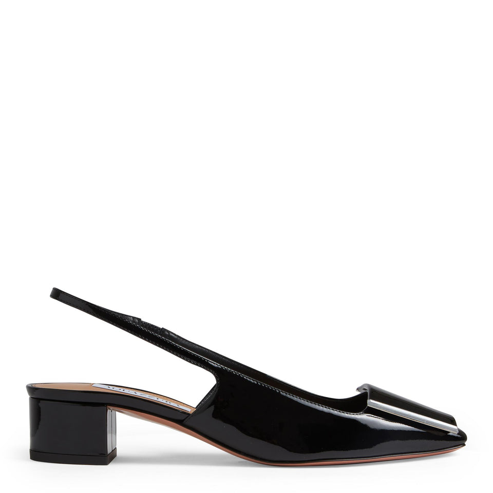 Dècolletè ''Shibuya'' in vernice nera SHYMIDL1 PAT000 AQUAZZURA 