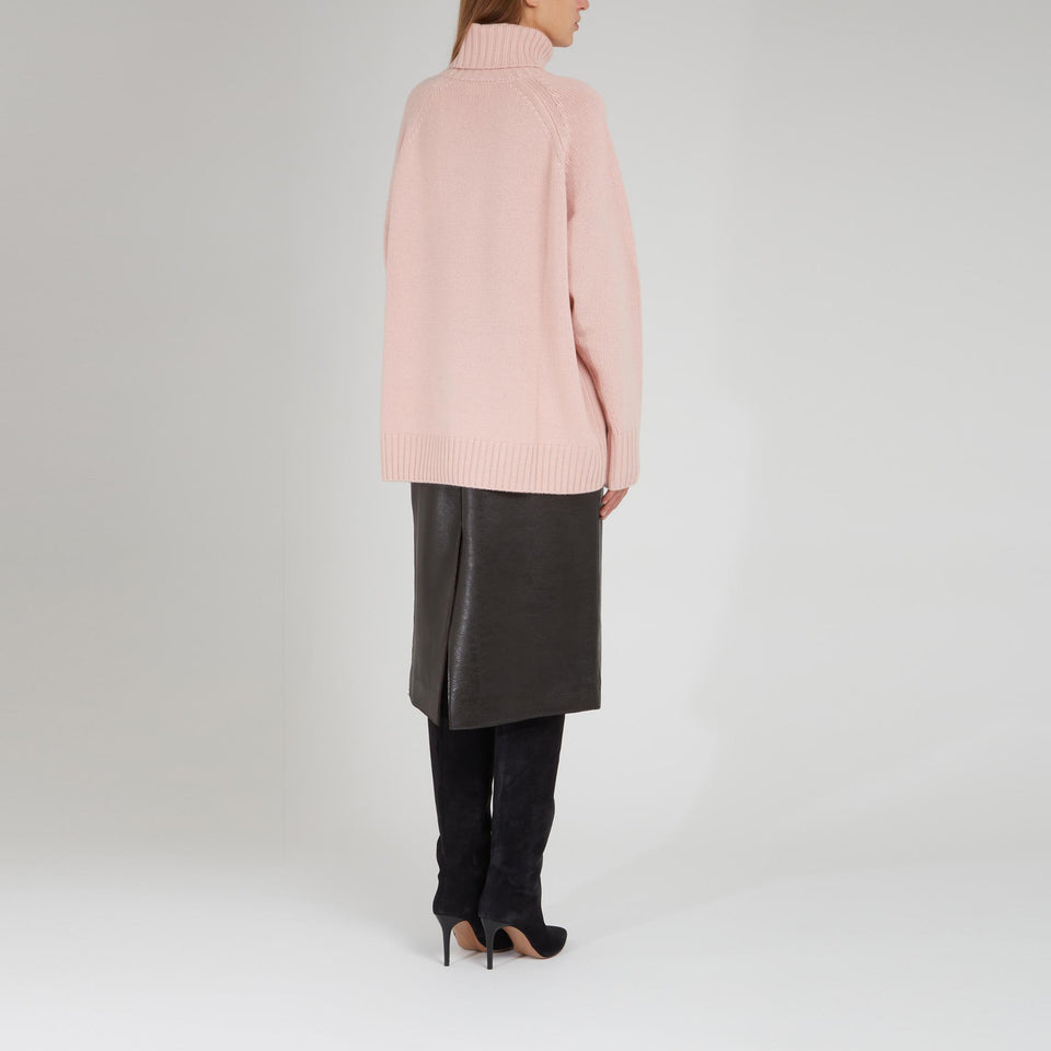 Pink cashmere sweater