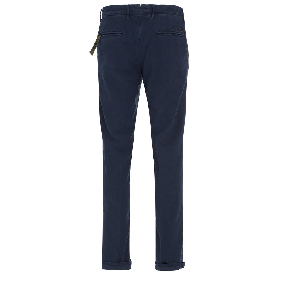 Pantalone in canvas blu - GIO MORETTI