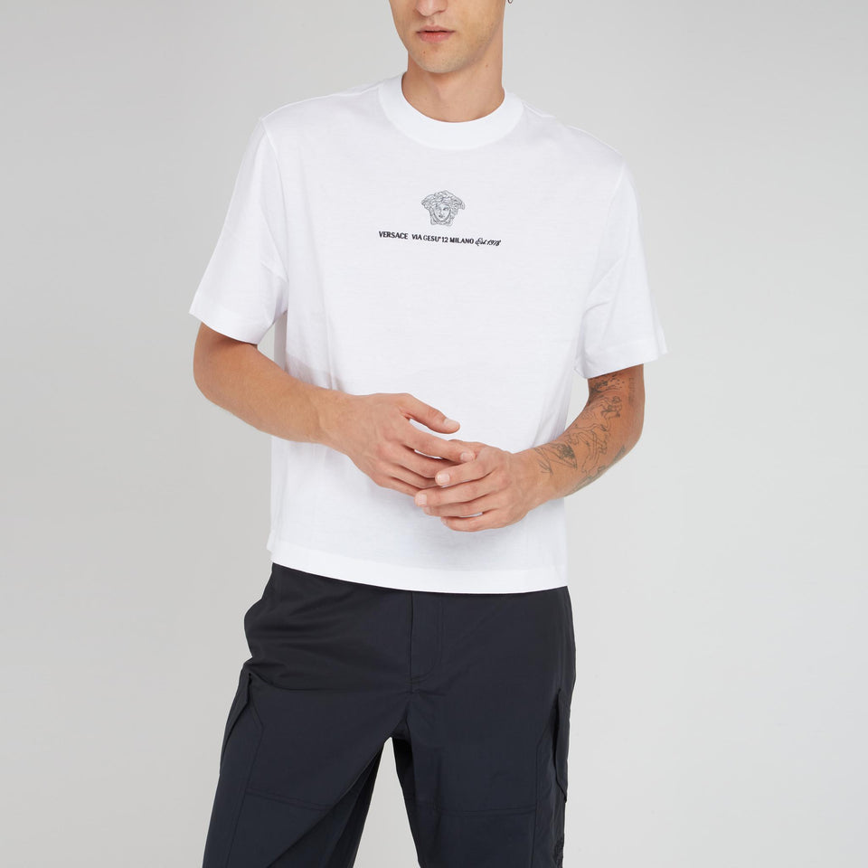 T-shirt in cotone bianca