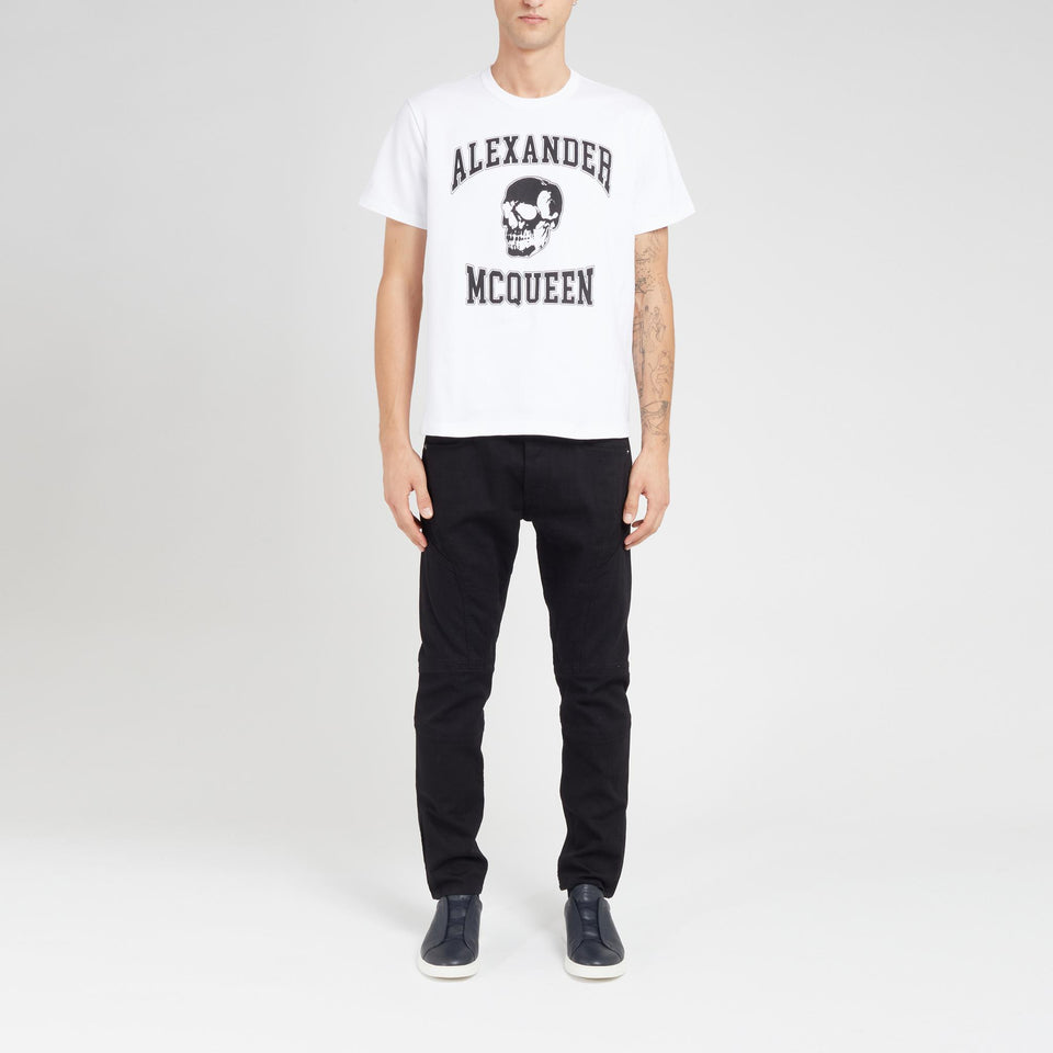 White cotton T-shirt