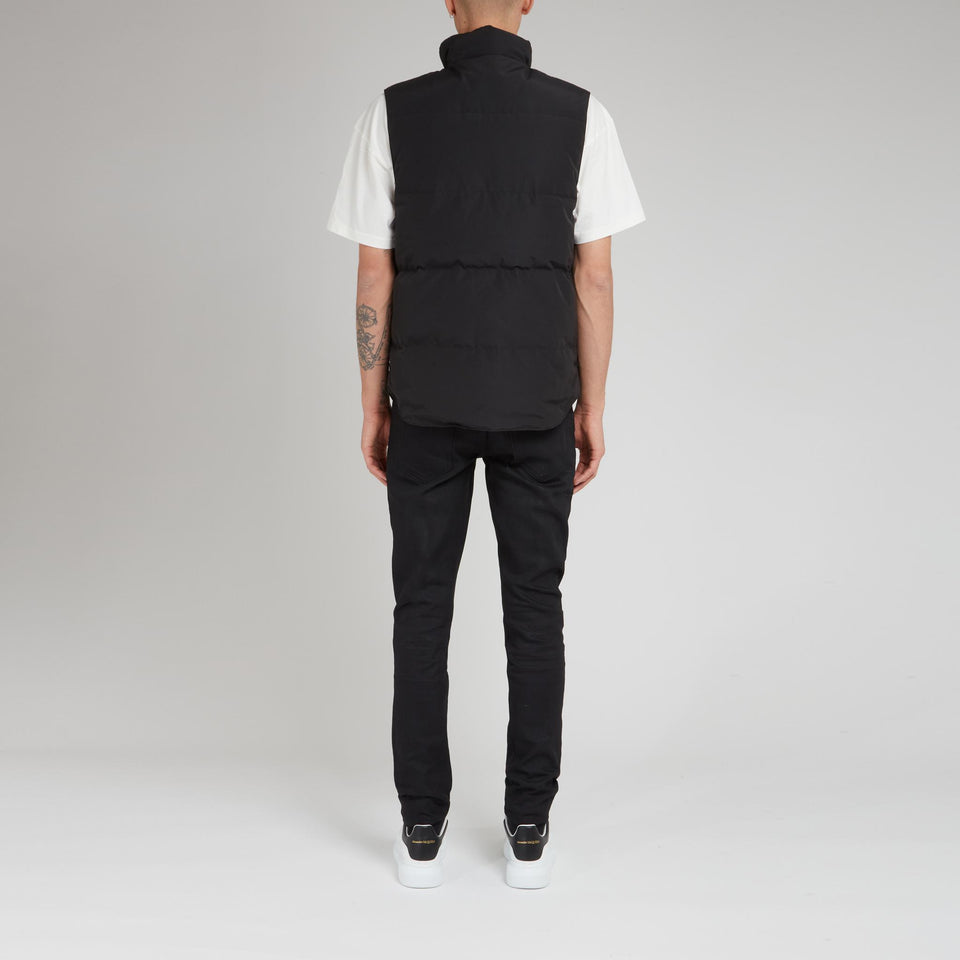 Gilet "Garson" in tessuto nero