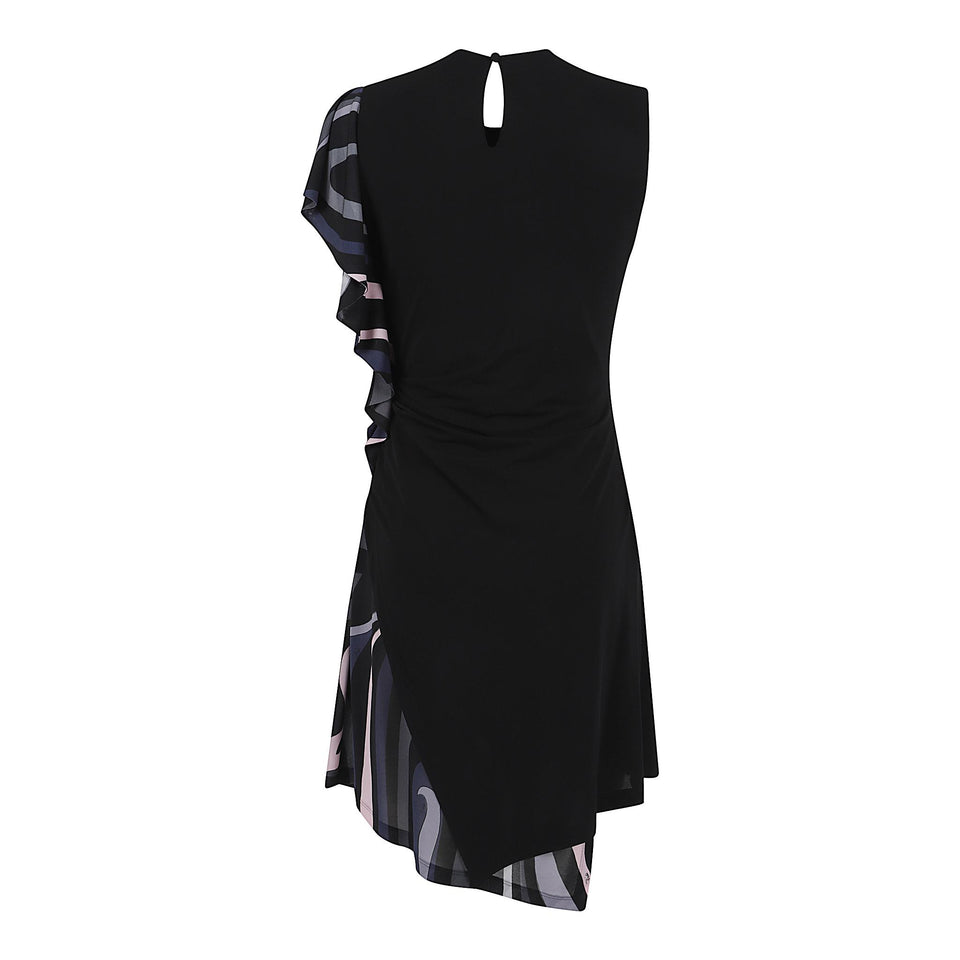 Abito in jersey nero 5UJG61 5U627999 EMILIO PUCCI 
